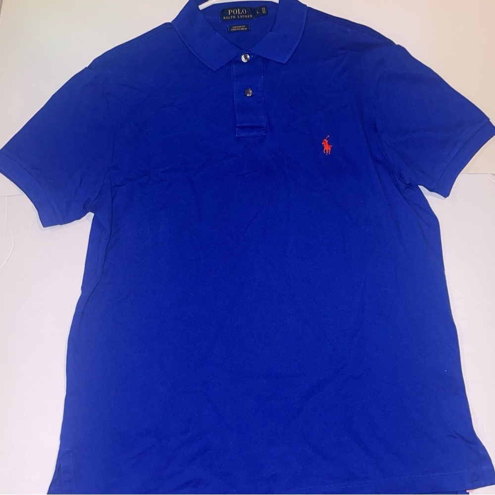 Polo by Ralph Lauren Men's Royal Blue Polo Shirt